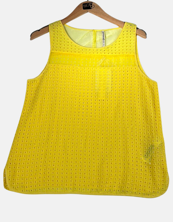 Sunshine Eyelet Lace Tank